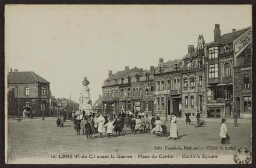 Lens (Pas-de-Calais) avant la guerre - Place du Cantin - Cantin's square 