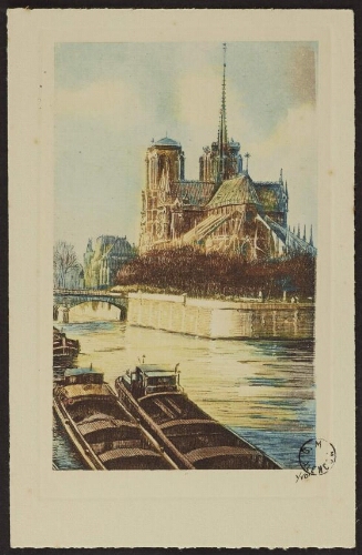 Paris. - Abside de Notre-Dame 