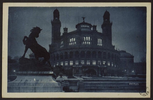 Palais du Trocadéro. The Trocadero palace 