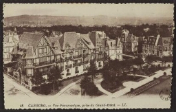 Cabourg. - Vue panoramique, prise du grand-hôtel. - LL 