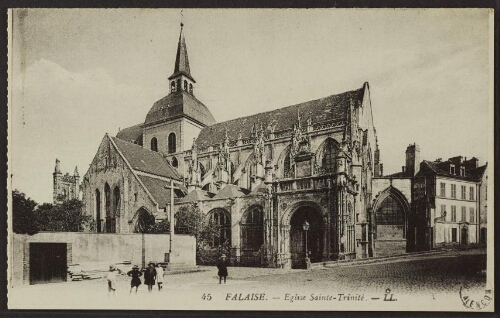 Falaise. - Eglise Sainte-Trinité. - LL. 