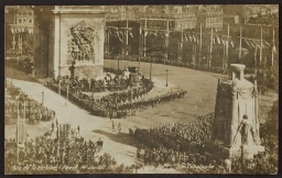 Fête de la Victoire - Paris 14 juillet 1919. Discours devant le Cénotaphe