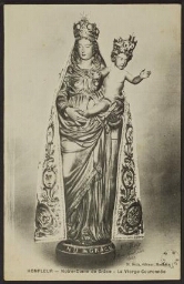 Honfleur - Notre-Dame de Grâce - La Vierge couronnée