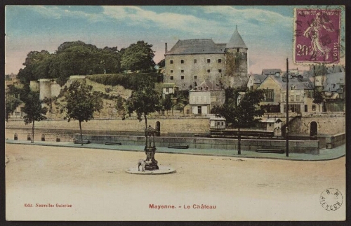 Mayenne. - Le château 