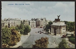 London, Wellington arch