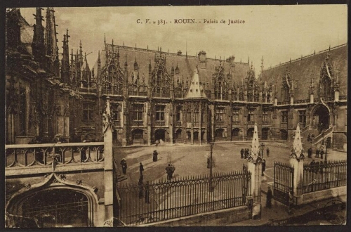 Rouen. - Palais de justice 