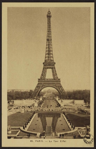 Paris. - La tour Eiffel 