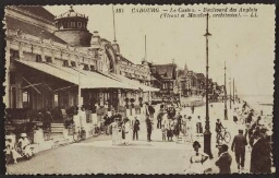 Cabourg - Le casino. - Boulevard des anglais (Viraut et Mauclerc, architectes). - LL 