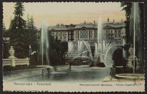 Peterhof. - Palais impérial 