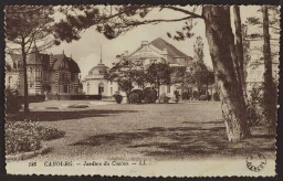 Cabourg. - Jardins de casino. - LL 