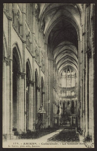 Amiens. - Cathédrale. - La grande-nef