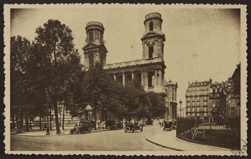 Eglise et place Saint-Sulpice