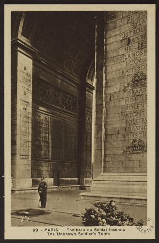 Paris. - Tombeau du Soldat inconnu. The unknown Soldier's tumb 