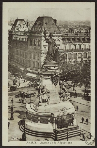 Paris. - Statue de la République 