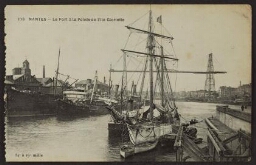 Nantes - Le port à la pointe de l'île Gloriette 