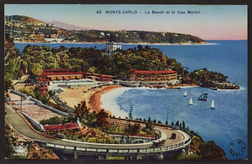 Monte-Carlo - Le Beach et le Cap Martin 