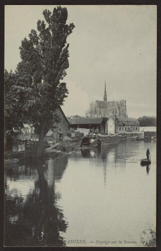 Amiens. - Paysage de la Somme. - LL