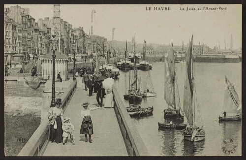 Le Havre - La jetée et l'avant-port 