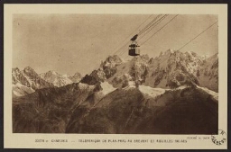 Chamonix - Téléphérique de Plan-Praz au Brévent et aiguilles Rouges 