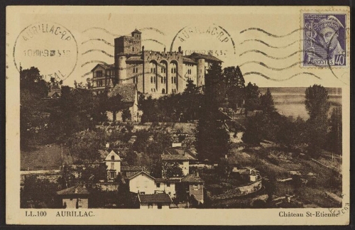 Aurillac. Château St-Etienne