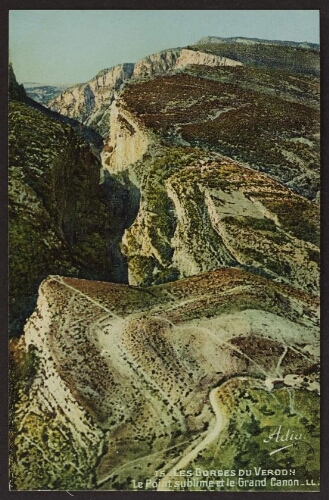 Les gorges du Verdon - Le point sublime et le grand canon - LL 