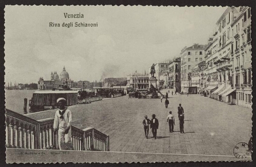 Venezia. Riva degli Schiavoni 