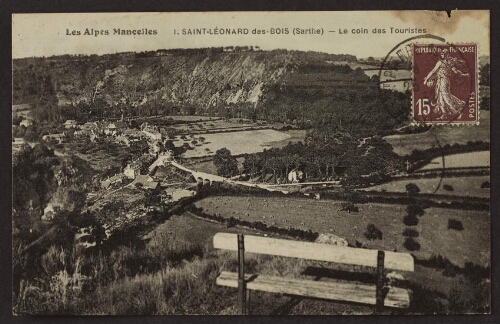 Les Alpes Mancelles. 1. Saint-Léonard-des-Bois (Sarthe) - Le coin des touristes