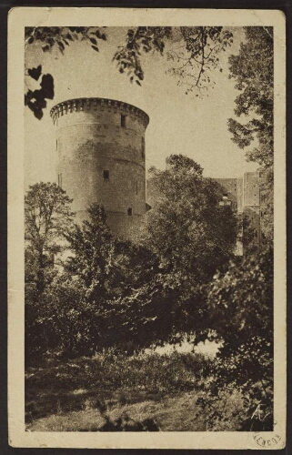 Le pays normand. Falaise. - Le château de Guillaume-le-Conquérant (XIIIe). La tour Talbot. 