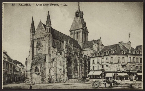 Falaise. - Eglise Saint-Gervais. - LL. 