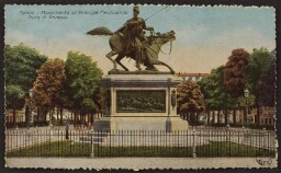 Torino - Monumento al principe Ferdinando duca di Genova 