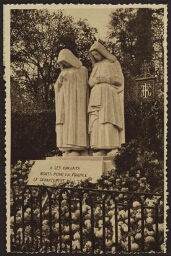 Châteauroux. Monument du département de l'Indre aux morts de la guerre 1914-1918 (Oeuvre de E. Nivet)