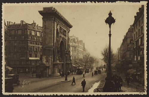 Paris... en flânant. La porte Saint-Denis et les grands boulevards. Boulevard Bonne-Nouvelle 