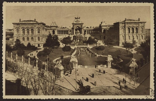 La douce France - Marseille. 25. Le palais Longchamp  