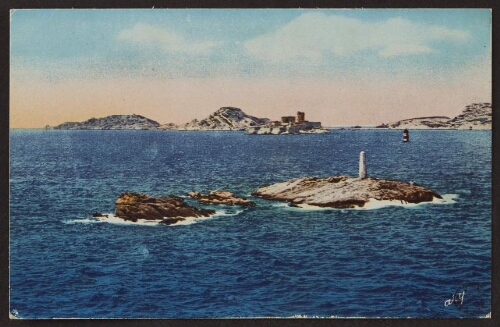 Marseille. - Le château d'If et les îles