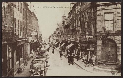 Vire - La rue de Calvados
