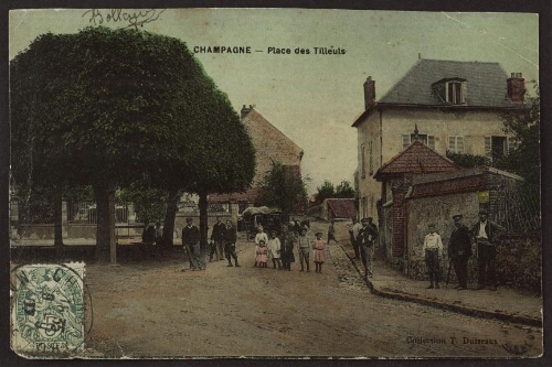 Champagné - Place des tilleuls