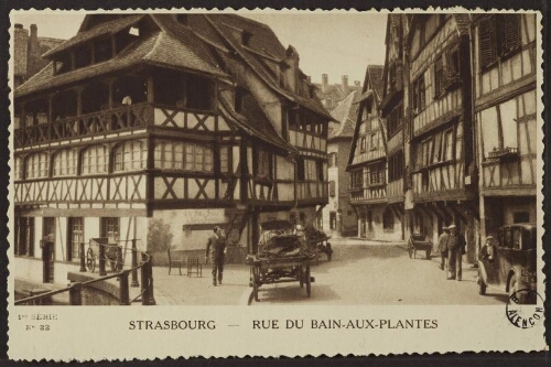 Strasbourg - Rue du Bain-aux-plantes 