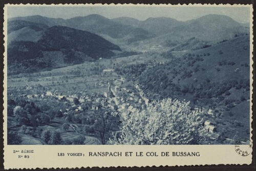 Les Vosges : Ranspach et le col de Bussang 
