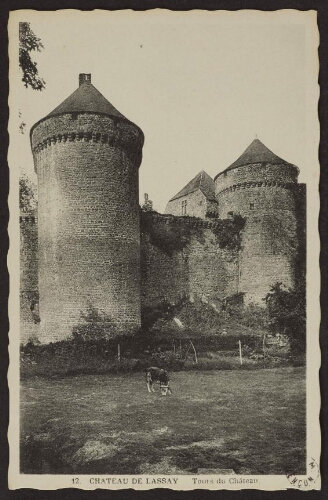Château de Lassay. Tours du château 