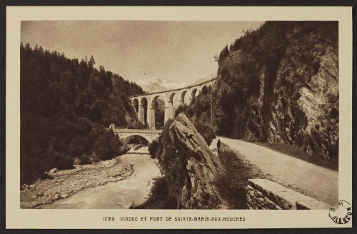 Viaduc et pont de Sainte-Marie-aux-Houches 