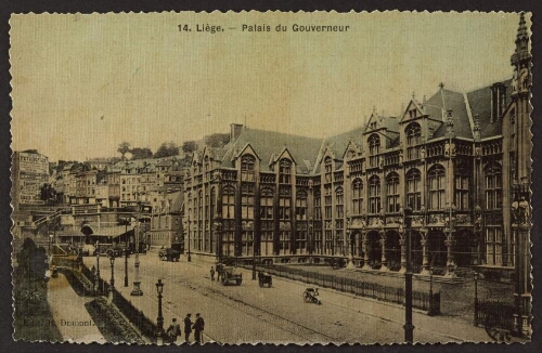 Liège. - Palais du gouverneur 