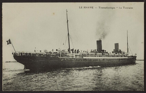 Le Havre - Transatlantique "La Tourraine" 
