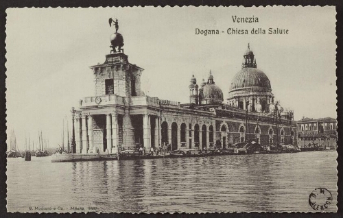 Venezia. Dogana - Chiesa della Salute 