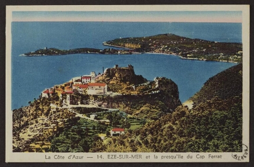 La Côte d'Azur - 14. Eze-sur-Mer et la presqu'île du Cap Ferrat